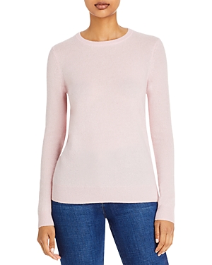 C By Bloomingdale's Cashmere C By Bloomingdale's Crewneck Cashmere Sweater - 100% Exclusive In Cloud Rose