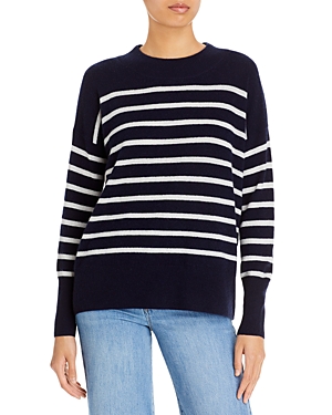 C by Bloomingdale's Striped Cashmere Sweater - 100% Exclusive