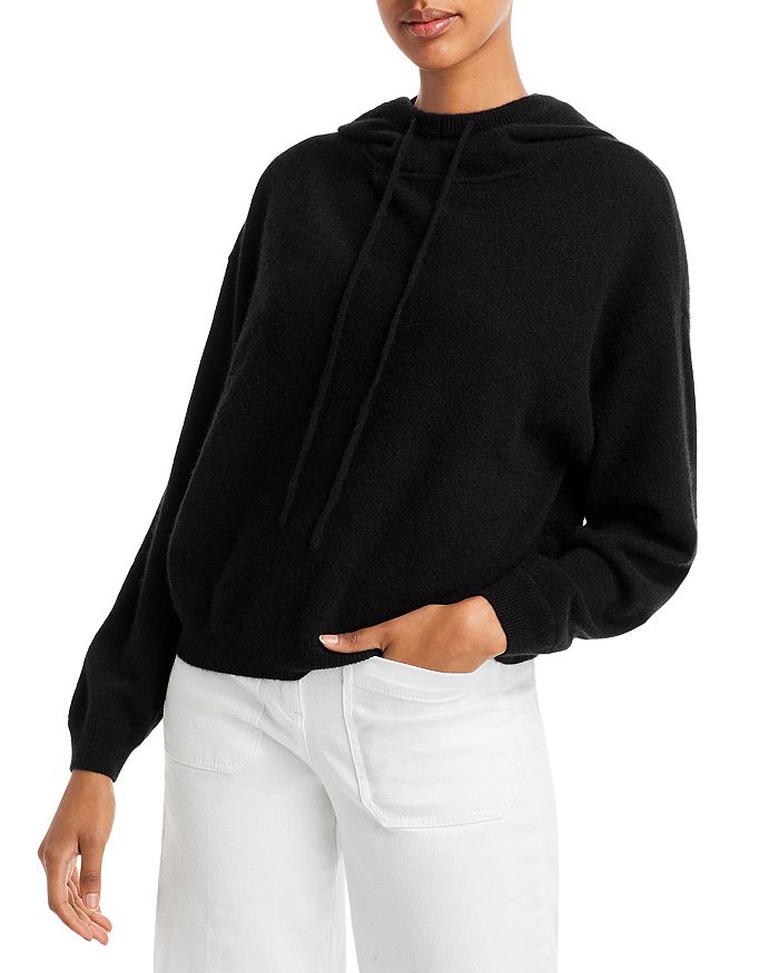 AQUA AQUA Drop Shoulder Cashmere Hoodie - 100% Exclusive | Bloomingdale's