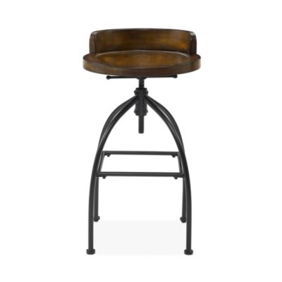 Crosley - Edison Adjustable Height Swivel Stool