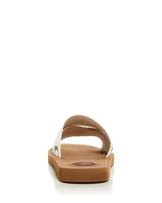 Women&#39;s Woody Logo Slide Sandals