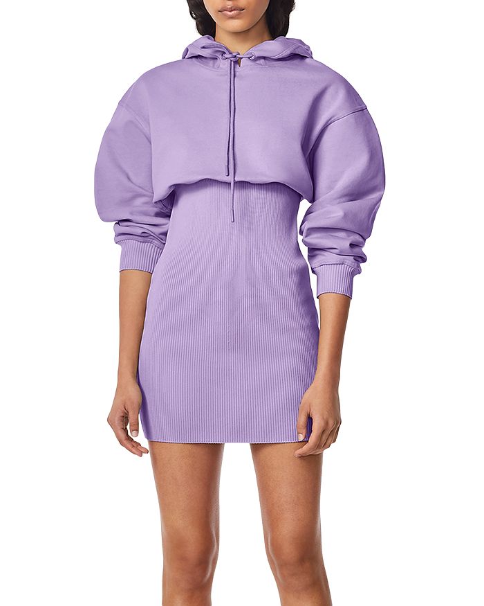 Womens Under Armour size M Purple Semi-fitted Hoodie Sweatshirt