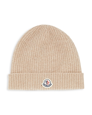 MONCLER LOGO PATCH BEANIE