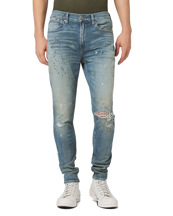 Hudson Zack Side Zip Skinny Jeans | Bloomingdale's