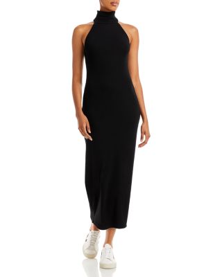 Enza Costa Sleeveless Turtleneck Knit Dress | Bloomingdale's Women