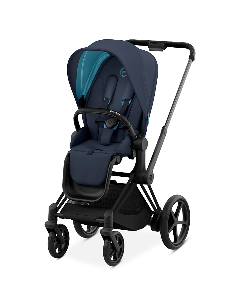 Cybex e-priam 2 Smart Stroller in Matte Black