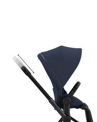 e-PRIAM 2 Smart Stroller in Matte Black