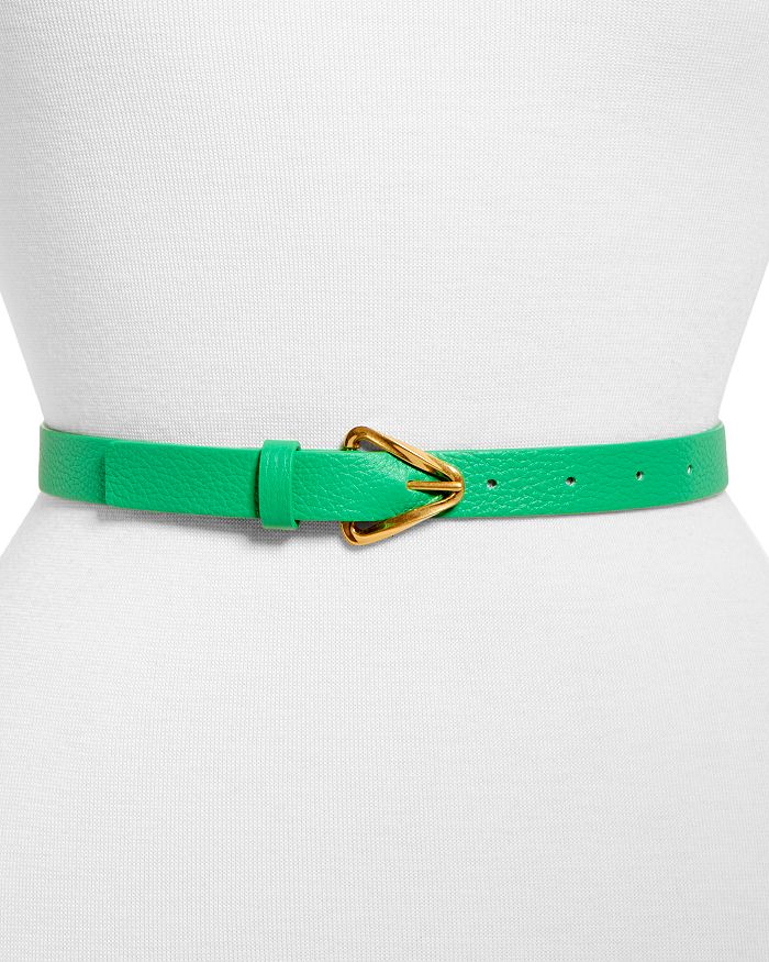 Bottega Veneta Women's Grasp Slim Leather Belt | Bloomingdale's