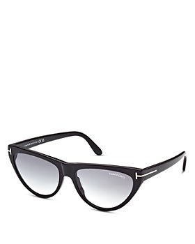 Tom Ford -  Amber Cat Eye Sunglasses, 56mm