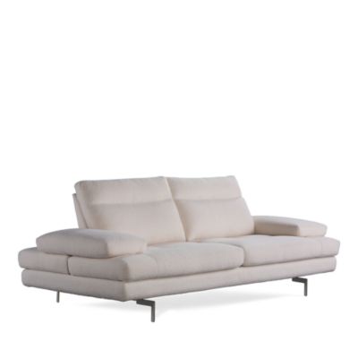 Sabrina Fabric Sofa, Metal Legs