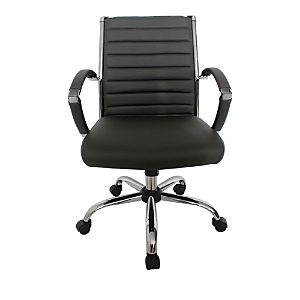 Furniture Of America Tioga Black Height Adjustable Office Chair