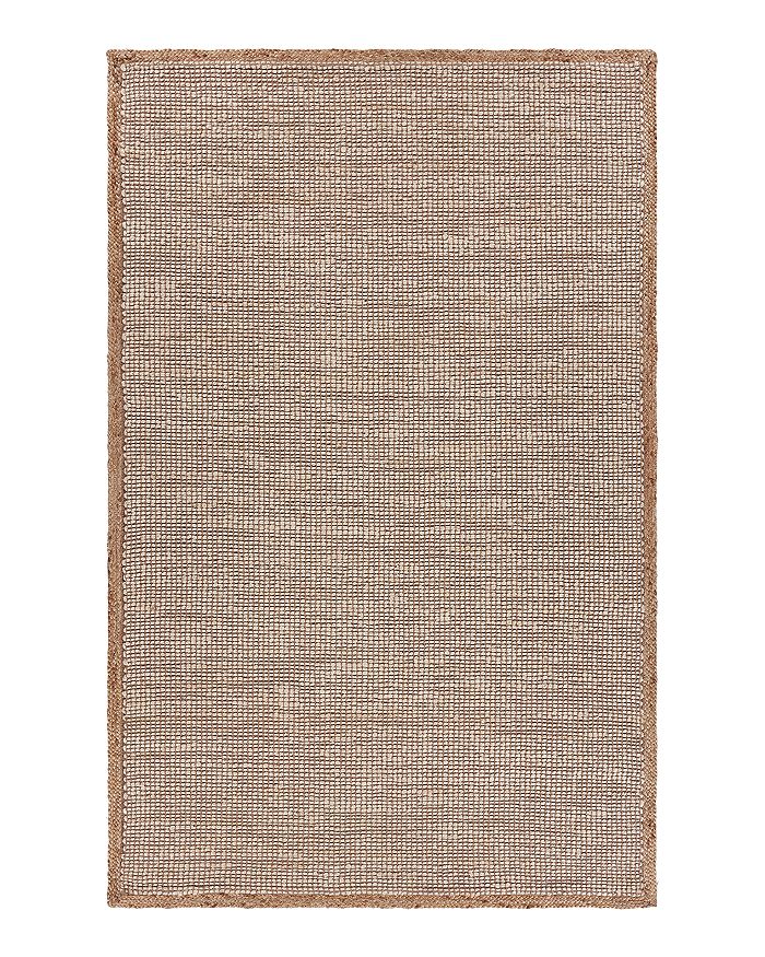 LR Home Origin Interwoven Off White Jute Area Rug Collection