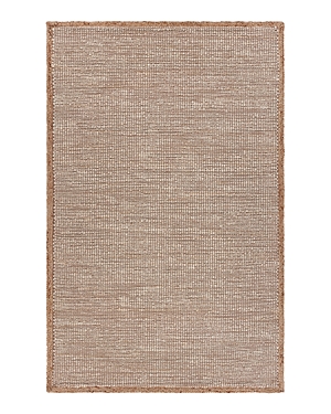 Lr Home Origin Interwoven Off White Jute Area Rug, 5' X 7'9 In Tan/ Ivory