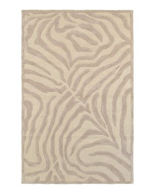 Lr Home Paris Zebra Print Area Rug, 7'9 x 9'9