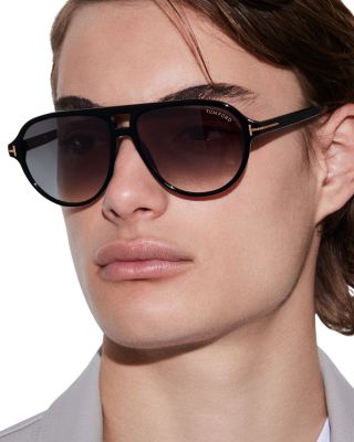  Jeffery Pilot Sunglasses, 59mm