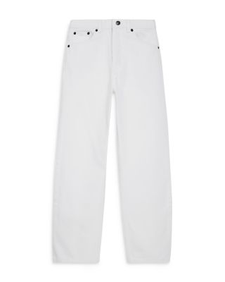 The Kooples - High Rise Straight Jeans in White