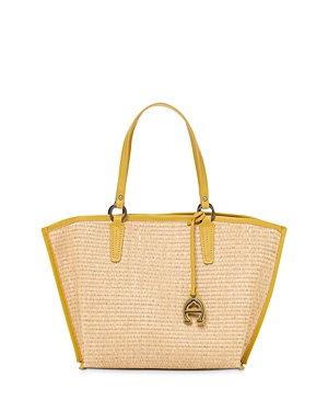 ETIENNE AIGNER MAYA BITE SIZE STRAW TOTE
