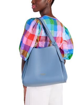kate spade new york Knott Large Leather Shoulder Bag | Bloomingdale's