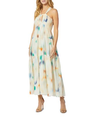 Joie Marcy Printed Keyhole Dress | Bloomingdale's