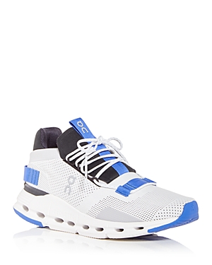 On Women's Cloudnova Running Sneakers In White/cobalt