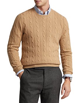 Polo Ralph Lauren - Cashmere Cable Knit Regular Fit Crewneck Sweater