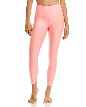 Shop Alo Yoga 7/8 High Waist Airlift Leggings In Strawberry Lemonade