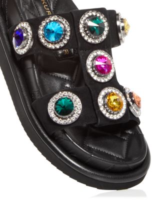 Women&#39;s Orson Embellished Platform Slide Sandals