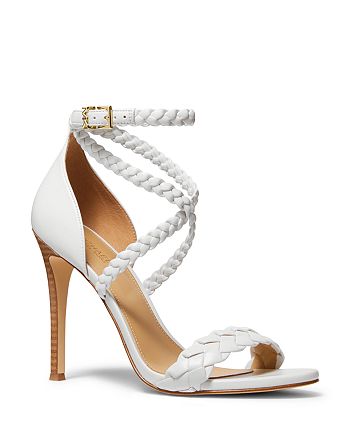 MICHAEL Michael Kors Women's Astrid Wrapped High Heel Sandals |  Bloomingdale's