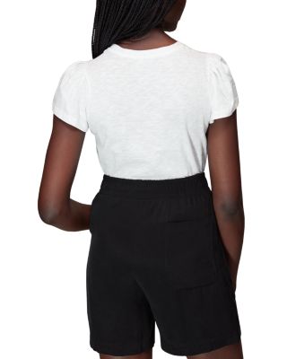 Flutter Sleeve Cotton Tee