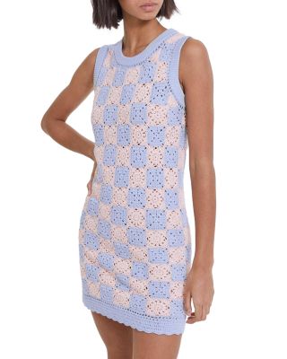 The Kooples Crochet Mini Dress