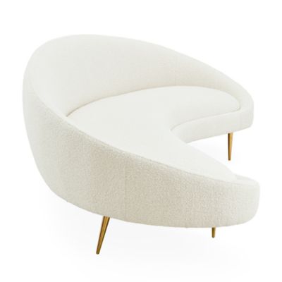 Ether Curved Fabric Sofa