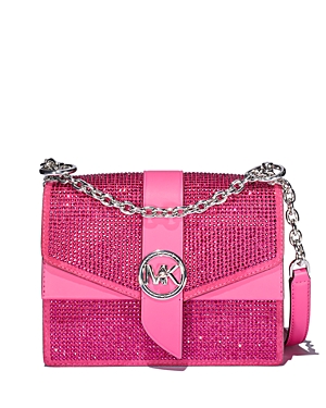 Michael Michael Kors Greenwich Small Beaded Leather Crossbody - 150th Anniversary Exclusive