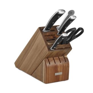 Wüsthof Classic Ikon 6-Piece Knife Set with Block