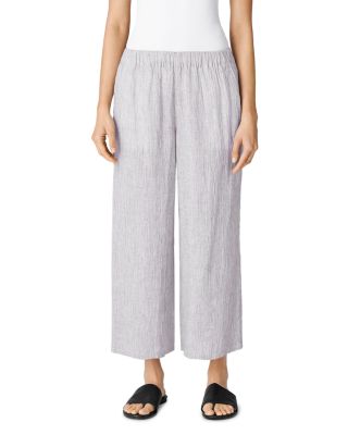 Eileen Fisher Organic Linen Cropped 