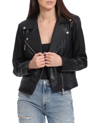 Bagatelle Faux Leather Moto Jacket | Bloomingdale's