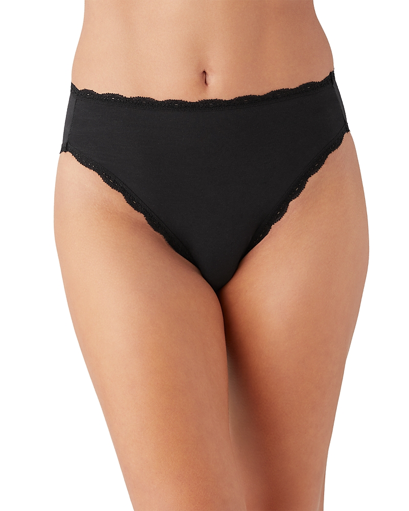 B.tempt'd By Wacoal B. Tempt'd By Wacoal Inspired Eyelet Hi Leg Briefs In Night