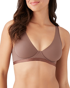B.tempt'd By Wacoal Nearly Nothing Plunge Underwire Bra In Peppercorn