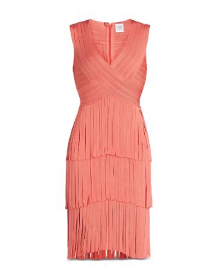 Sleeveless Fringed Dress
