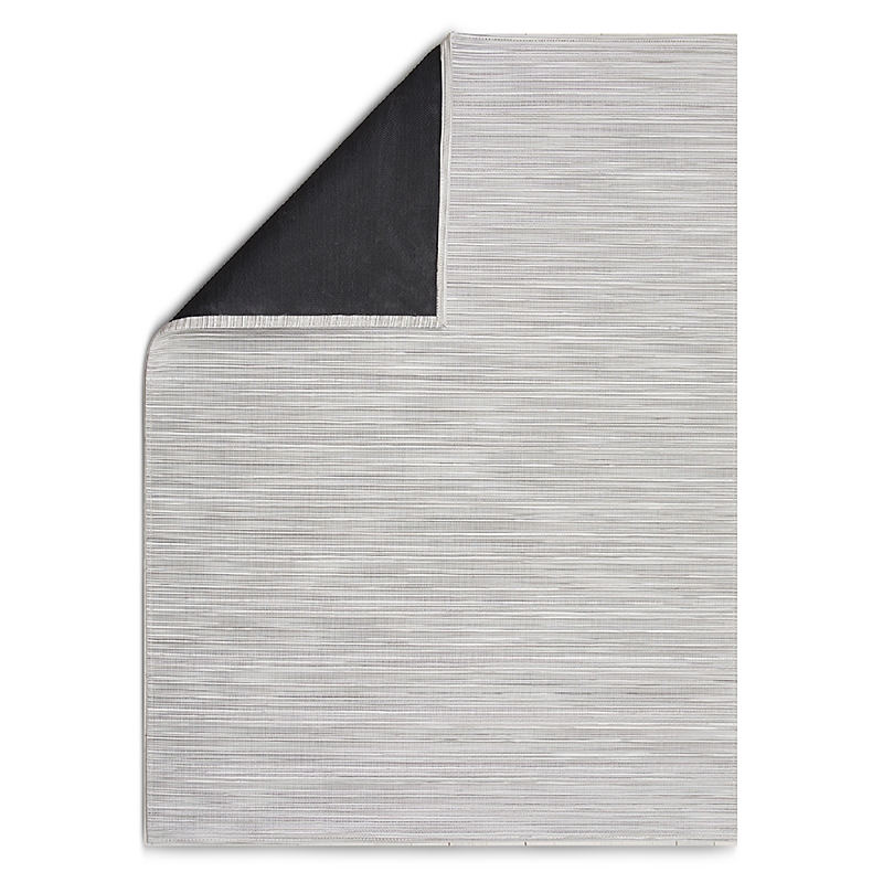 Chilewich Rib Weave Floormat, 72 X 106 In Gray