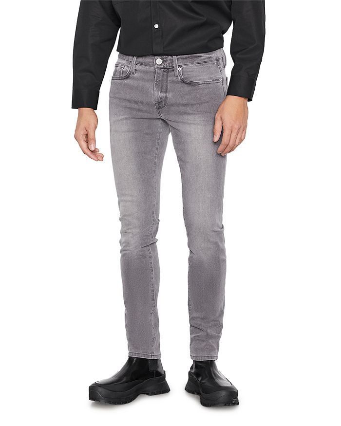 FRAME L'Homme Slim Fit Jeans in Castle Rock | Bloomingdale's