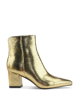 booties with gold