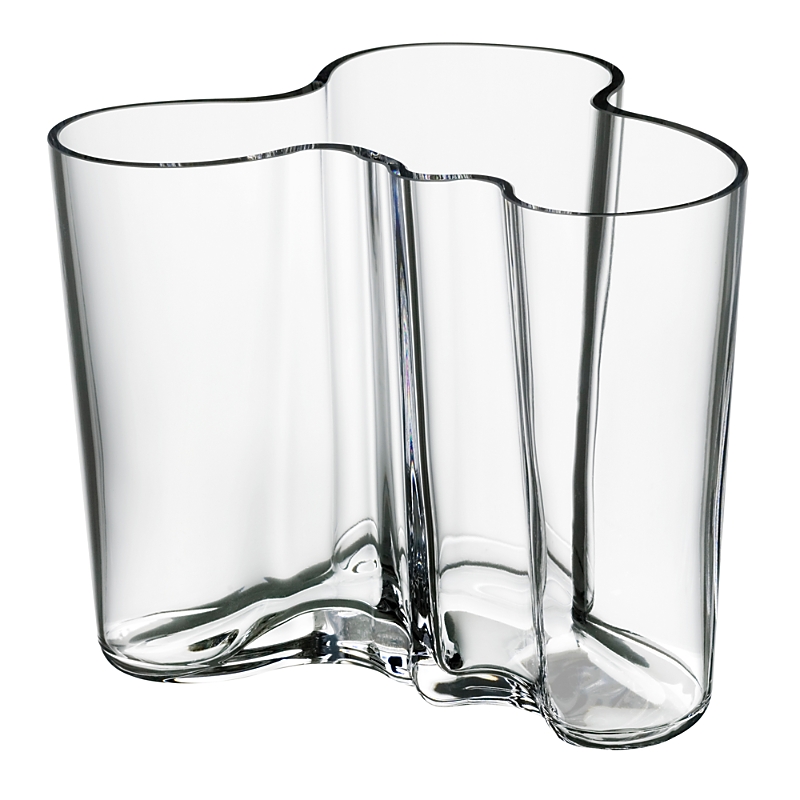 Aalto 4.75 Clear Vase by Iittala