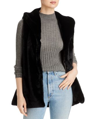 Elan - Eloise Faux Fur Vest