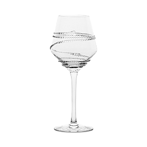 Shop Juliska Chloe Stemmed White Wine Glass In Clear