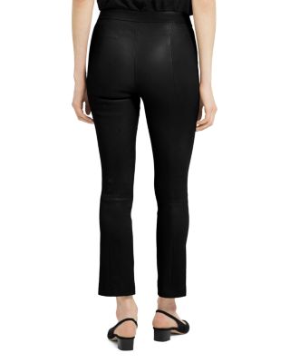 Urban Slim Leather Flare Pants