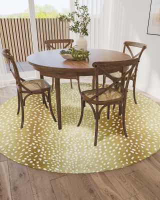 Mali ML3 Round Area Rug, 4' x 4'