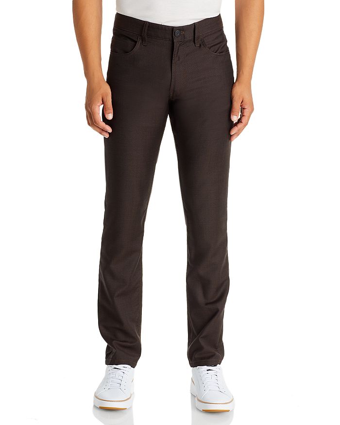 Armani Regular Fit Straight Leg Trousers | Bloomingdale's
