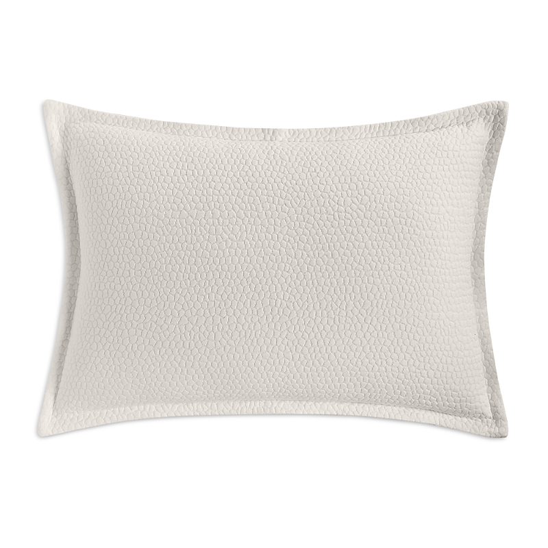 Hudson Park Collection Signature Pebbled Matelasse Standard Sham, Single In Vanilla Sky