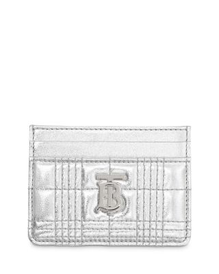 Burberry - Embossed Leather Logo Card Case