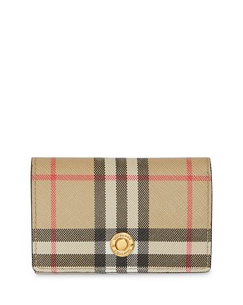 Burberry - Small Check Folding Wallet